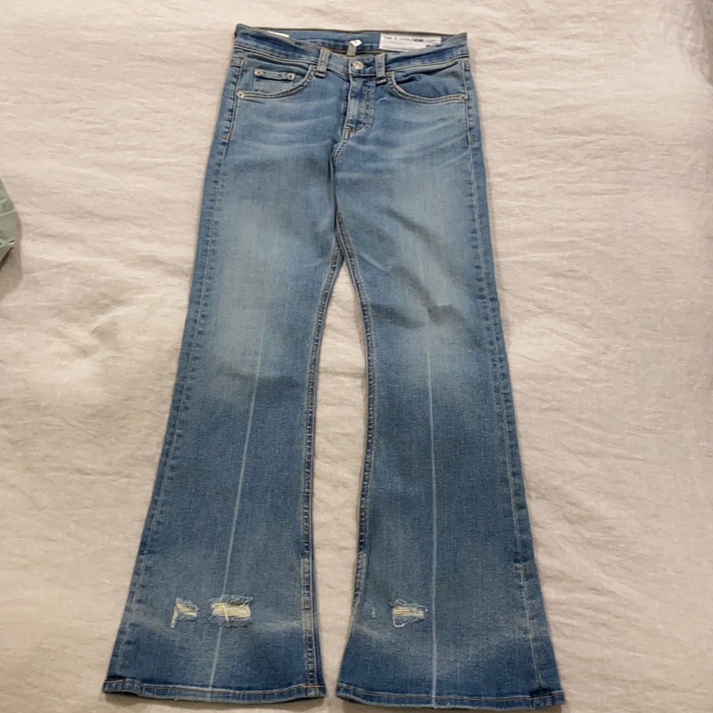 Rag and bone flared jeans